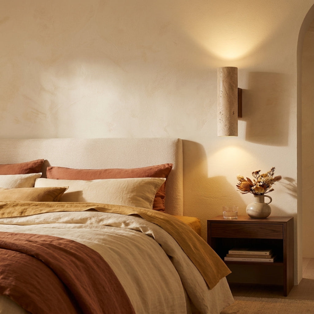 Natural Stone Wall Sconce — PIETRA