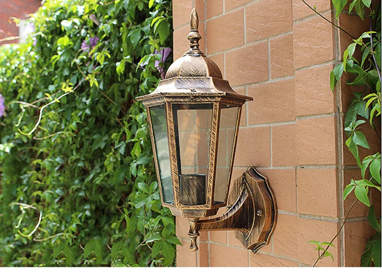 European Retro Outdoor Wall Light — ELBA
