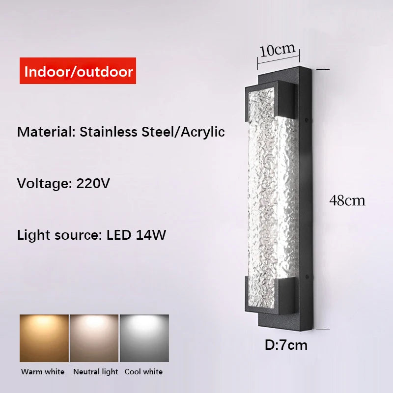Applique Extérieure Acier Inoxydable — INOX
