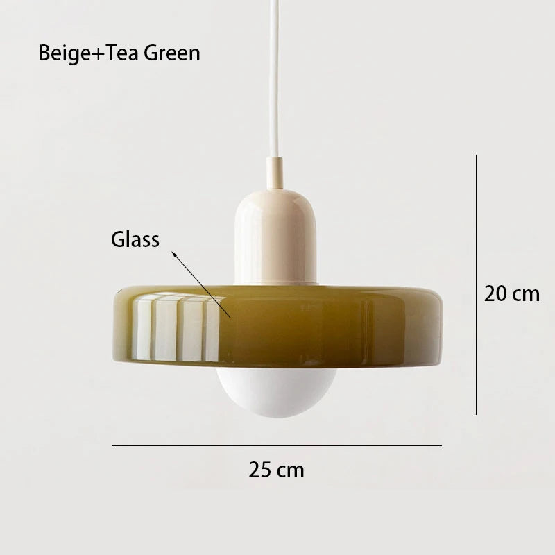 Lustre Verre Rétro Nordique — OSLO
