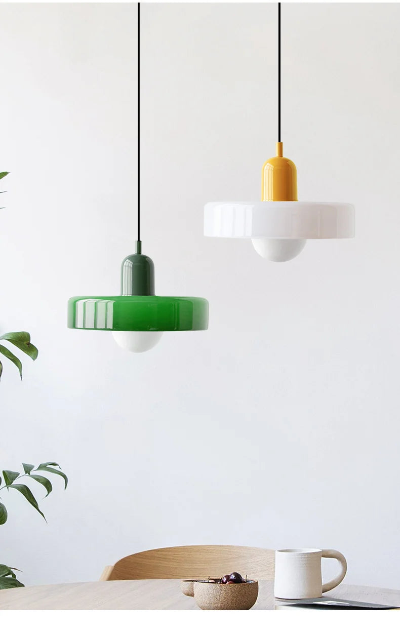 Lustre Verre Rétro Nordique — OSLO