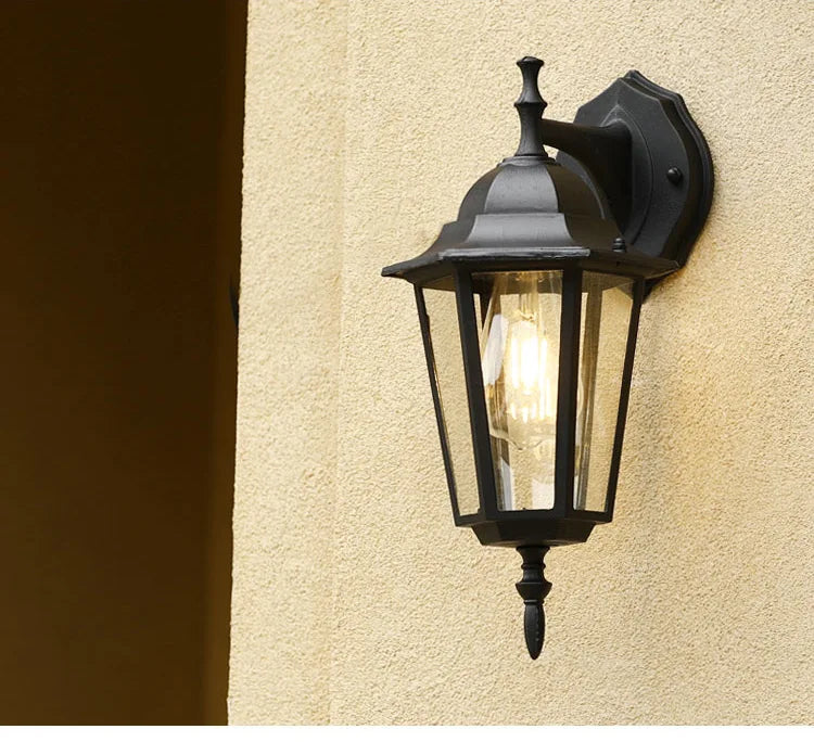 European Retro Outdoor Wall Light — ELBA