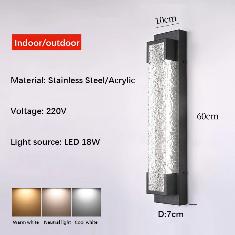 Applique Extérieure Acier Inoxydable — INOX
