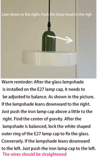 Lustre Verre Rétro Nordique — OSLO