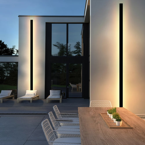 Applique extérieure en métal véritable, certifiée étanche IP65