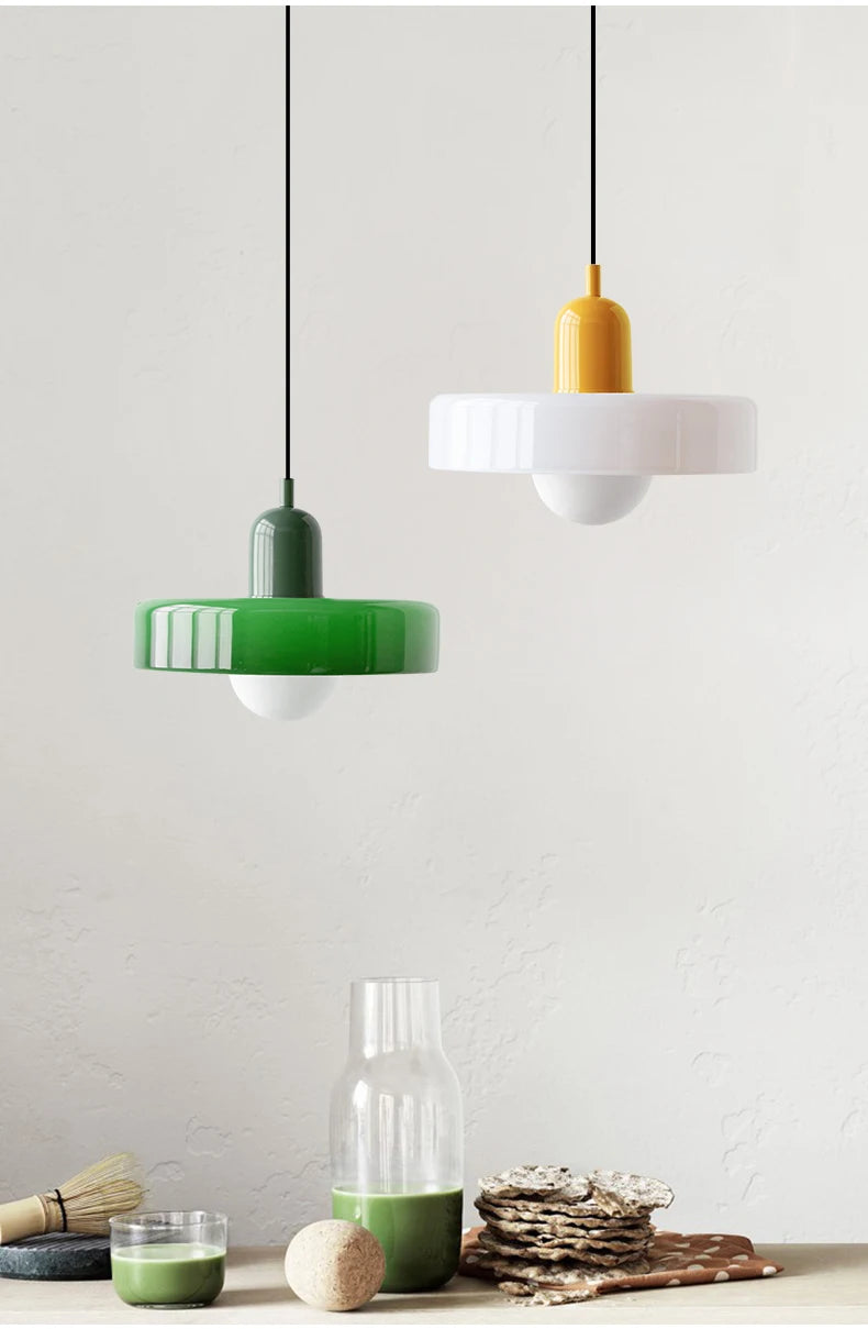 Lustre Verre Rétro Nordique — OSLO