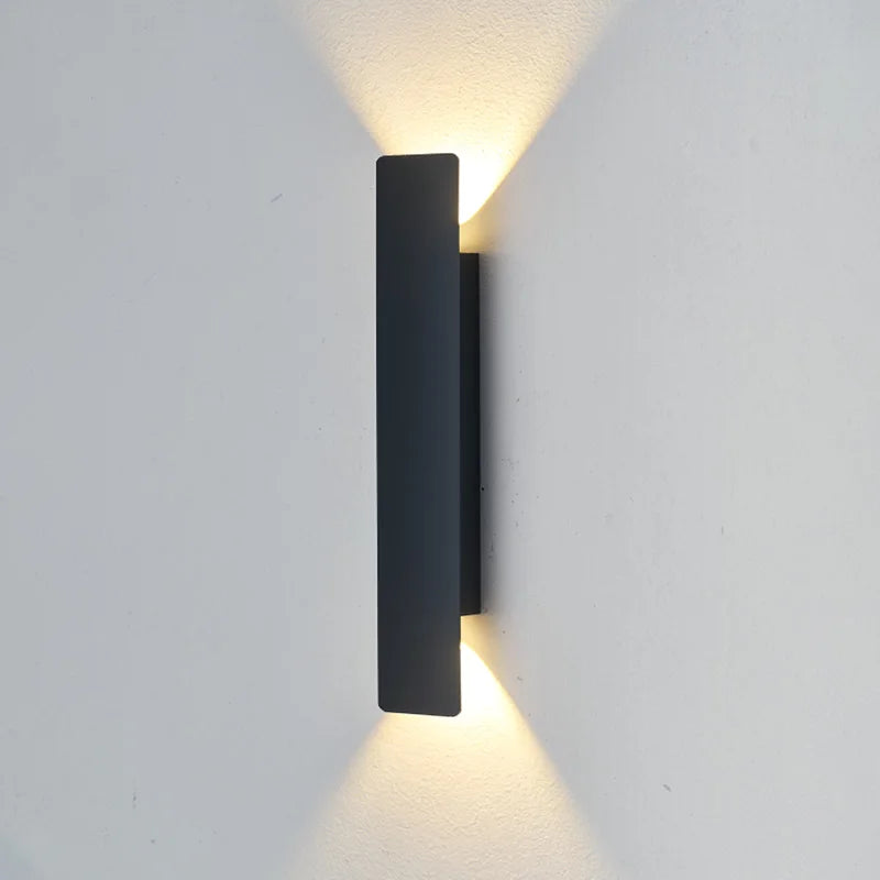 Applique extérieure double faisceau pour terrasse ou jardin