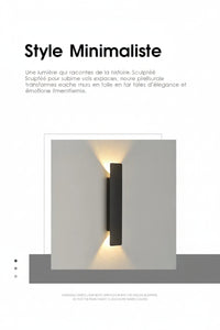 Applique Extérieure Bicolore — ARC