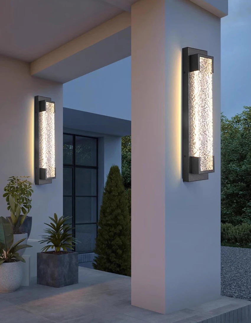 Stainless Steel Outdoor Wall Light — INOX