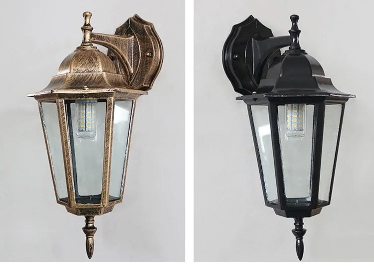 European Retro Outdoor Wall Light — ELBA