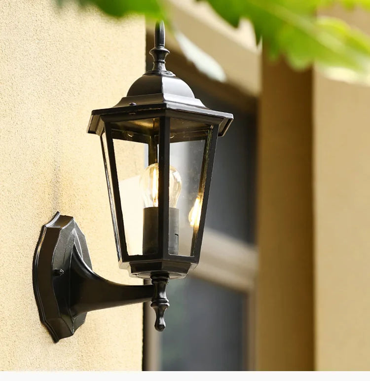 European Retro Outdoor Wall Light — ELBA