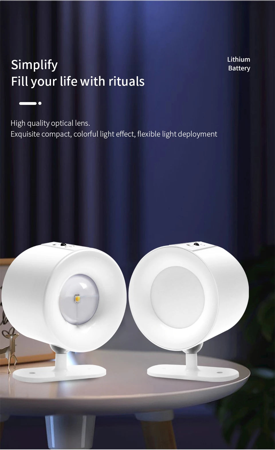Applique Tactile Double Tête — DUO
